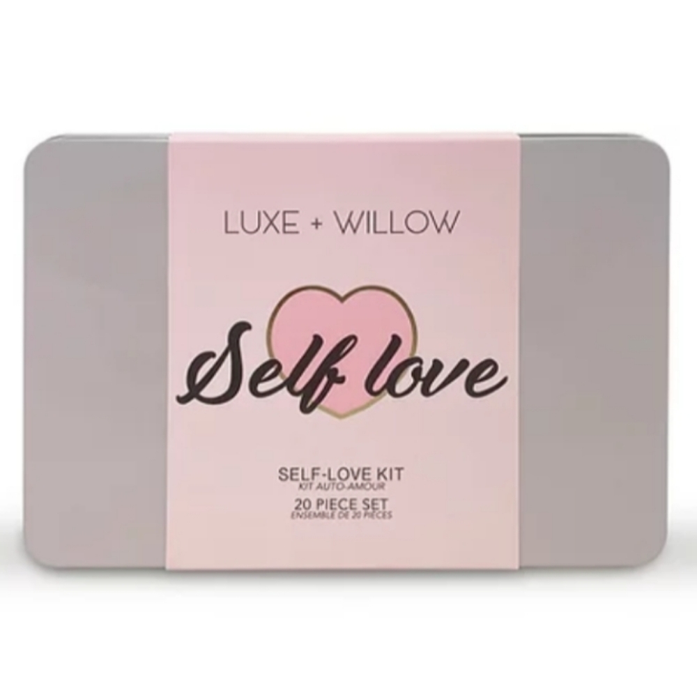 Luxe & Willow  Self-Love Kit Everything You Need in a Tin Travel  20 Piece  NEW